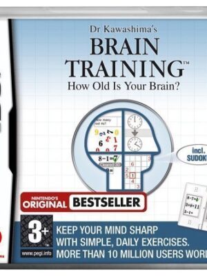 Dr Kawashima's Brain Training How Old Is Your Brain! DS NEW