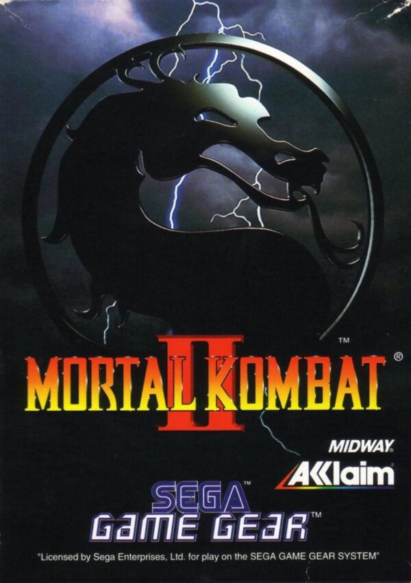 Mortal Kombat II Sega Game Gear USED