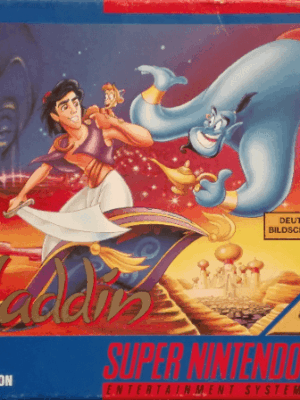Disney's Aladdin (Disney's Classic) Super Nintendo SNES USED