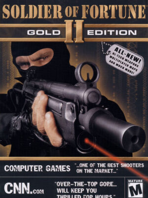 Soldier Of Fortune II Gold Edition PC Game USED