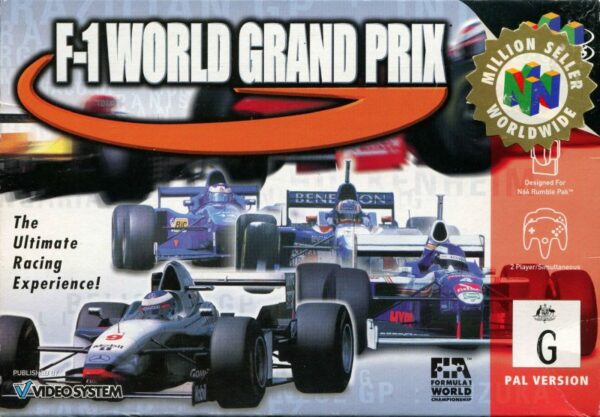 F1 World Grand Prix Nintendo 64 USED