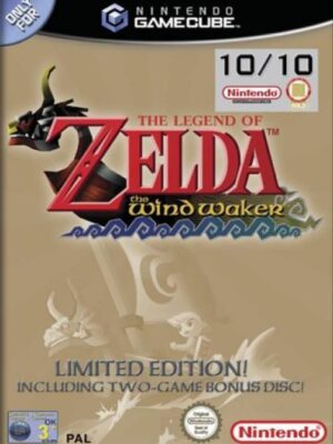 The Legend of Zelda: The Wind Waker (Limited Edition) Gamecube USED NO MANUAL