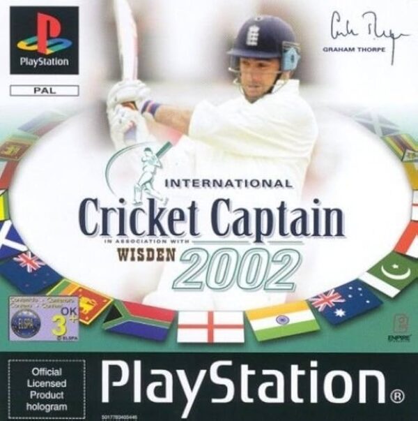 International Cricket Captain 2002 PlayStation PS1 USED