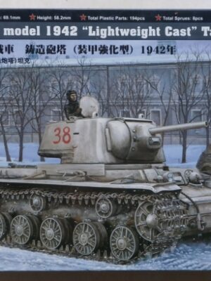 HobbyBoss Φιγούρα Μοντελισμού Russian KV-1 Model 1942 "Lightweight Cast" Tank | 1:48 | 84814