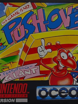 Pushover Super Nintendo SNES USED Itochu Ελληνικο