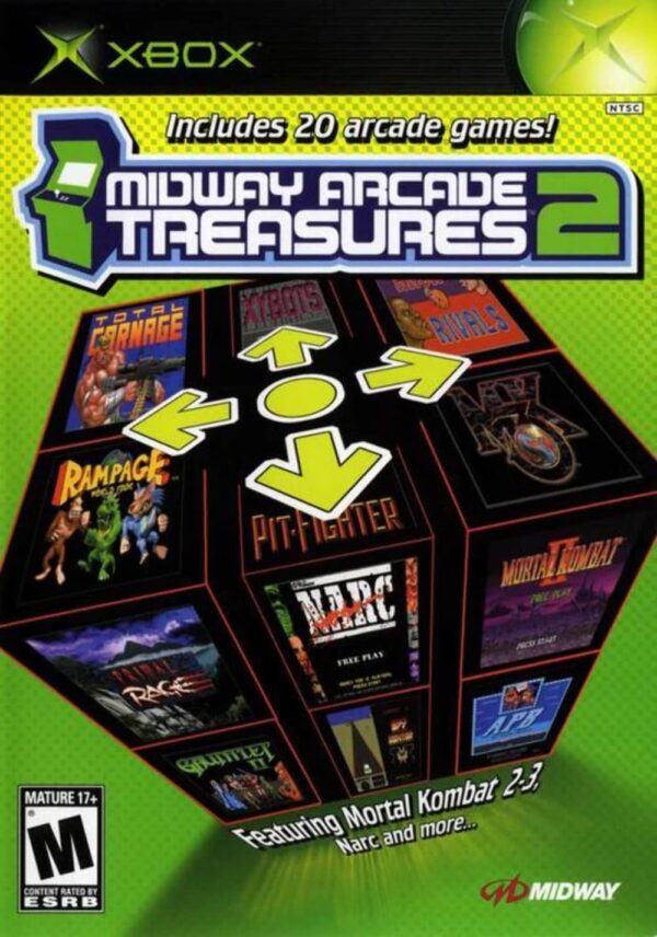 Midway Arcade Treasures 2 XBOX USED