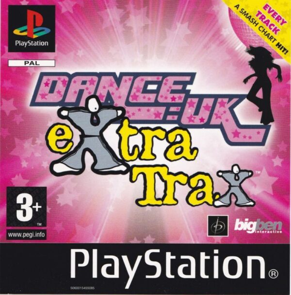 Dance UK eXtra Trax PS1 PlayStation USED