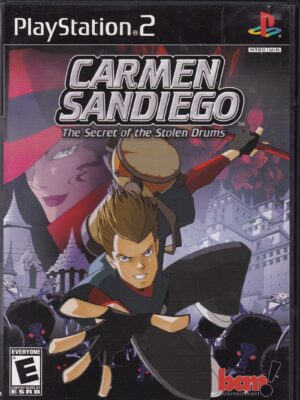 Carmen Sandiego The Secret of The Stolen Drums PS2 USED