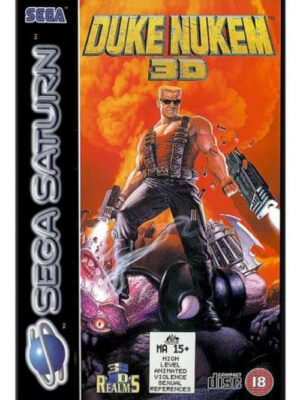 Duke Nukem 3D Sega Saturn USED Complete