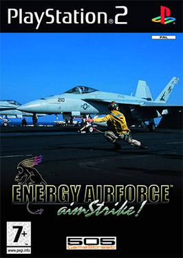 Energy Airforce Aim Strike! PS2 USED NO MANUAL