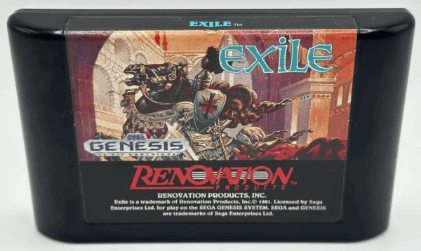 Exile Sega Genesis USED CARTRIDGE ONLY