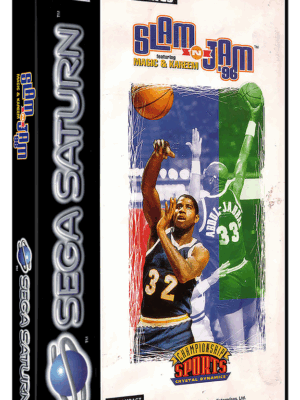 Slam 'n Jam '96 Sega Saturn USED Complete
