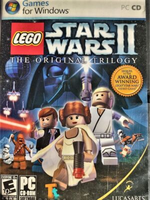 Lego Star Wars II The Original Trilogy PC Game USED