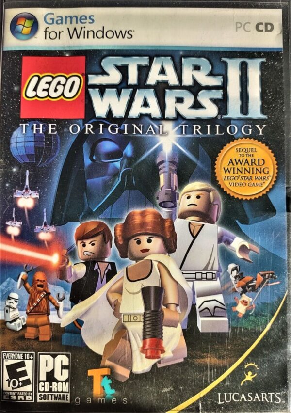 Lego Star Wars II The Original Trilogy PC Game USED