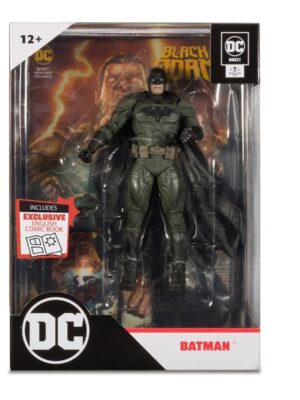 Black Adam Batman Page Punchers 7" Figure W/ Comic DC Multiverse McFarlane Toys