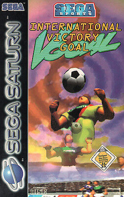 International Victory Goal Sega Saturn USED Complete