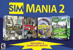 Sim Mania 2 (4 Games no Cover) PC Games USED