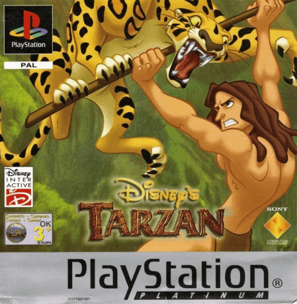 Disney's Tarzan Platinum PS1 PlayStation USED DISC ONLY