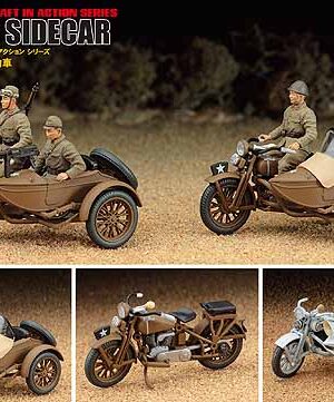 Hasegawa Φιγούρα Μοντελισμού Type 97 Sidecar X48-16 | 1:48 | HA-36116