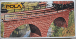 POLA Φιγούρα Μοντελισμού Curved Stone Rail Bridge | HO 1:87 | 624