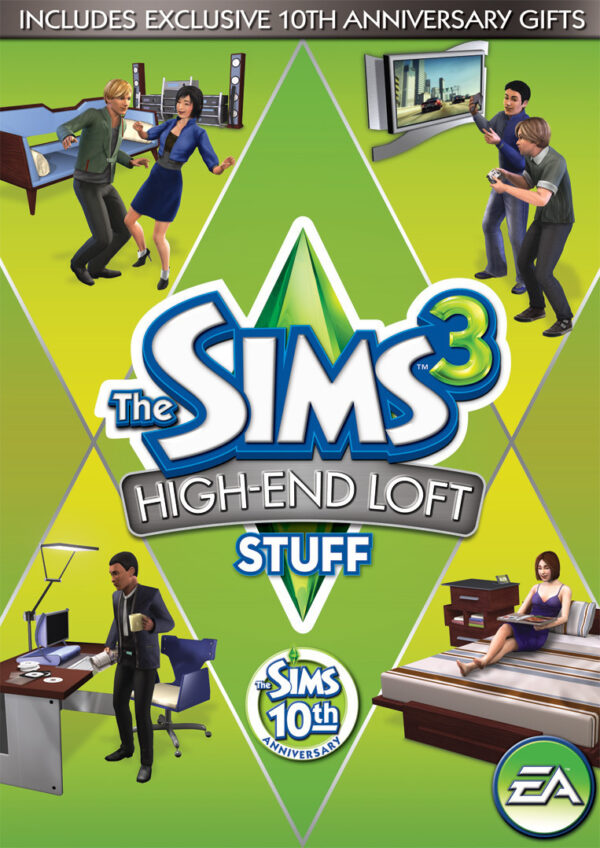 The Sims 3: High-End Loft Stuff PC USED