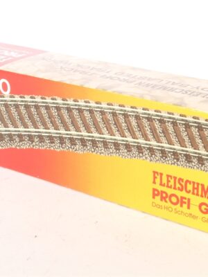 Fleischmann Profi Track 6138 HO Gauge (1:87 Scale) Ready Ballasted Track Work - Pack of ten