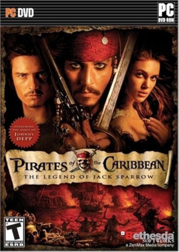 Pirates of the Caribbean: The Legend of Jack Sparrow PC Game USED