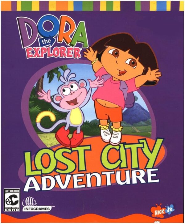 Dora the Explorer: Lost City Adventure PC Game USED