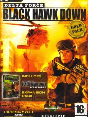 Delta Force Black Hawk Down Gold Edition PC Game USED