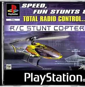 RC Stunt Copter PS1 PlayStation Game USED
