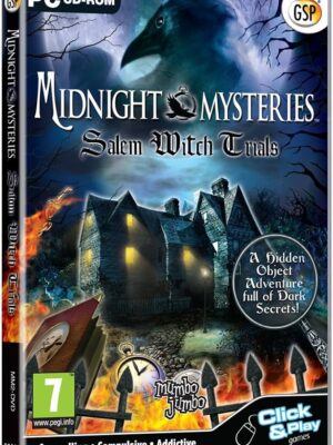 Midnight Mysteries: Salem Witch Trials PC Game USED