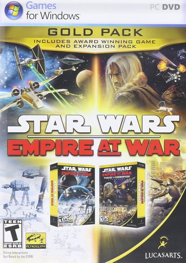 Star Wars: Empire at War Gold Pack PC Game USED