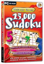 Ultimate Games - 25000 Sudoku PC Game USED
