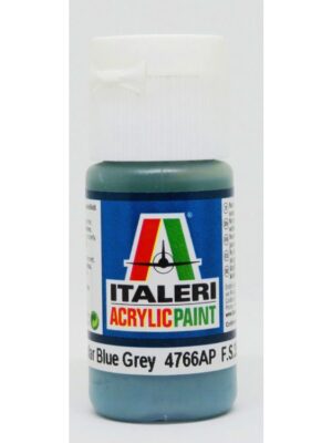 Italeri Acrylic Paint Flat Non Specular Blue Grey 4766AP 20ml