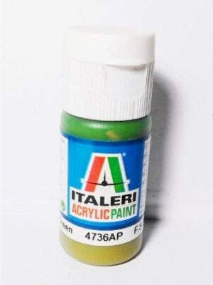 Italeri Acrylic Paint Flat Interior Green 4736AP 20ml