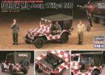 Hasegawa Φιγούρα Μοντελισμού Follow Me Jeep Willys MB X48-11 | 1:48 | HA-36011