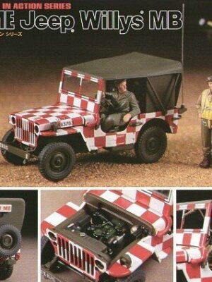 Hasegawa Φιγούρα Μοντελισμού Follow Me Jeep Willys MB X48-11 | 1:48 | HA-36011