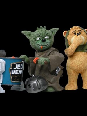 Rare Bad Taste Bear DAGOBEAR Star Wars Movie Parody Bear Yoda