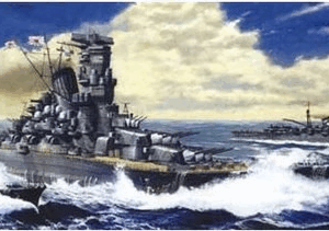 Fujimi Φιγούρα Μοντελισμού Japanese Battleship Yamato | 1:700 | 42133