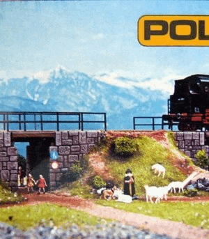 POLA Φιγούρα Μοντελισμού 2 Small Bridge Model Kit | HO 1:87 | 809