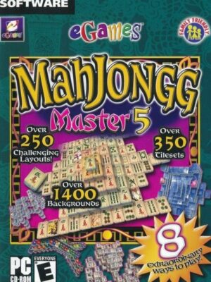 Mahjongg Master 5 PC Game USED