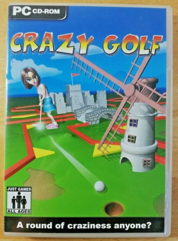 Crazy Golf PC Game USED