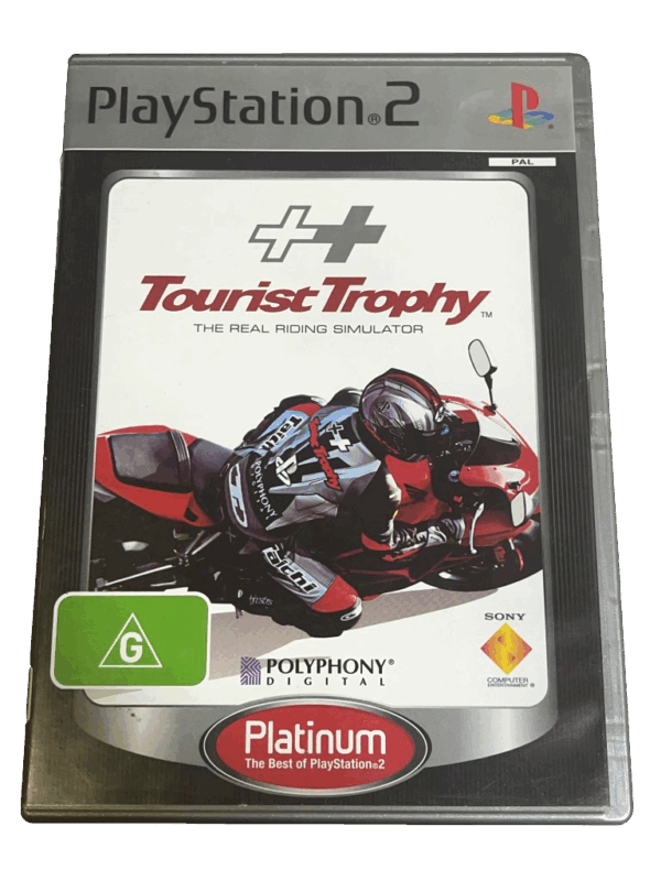 Tourist Trophy Real Riding Simulator Platinum PS2 USED (Ελληνικό)