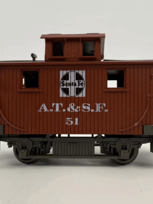 Atlas 4-Wheel Caboose No 6251 Santa Fe O Scale