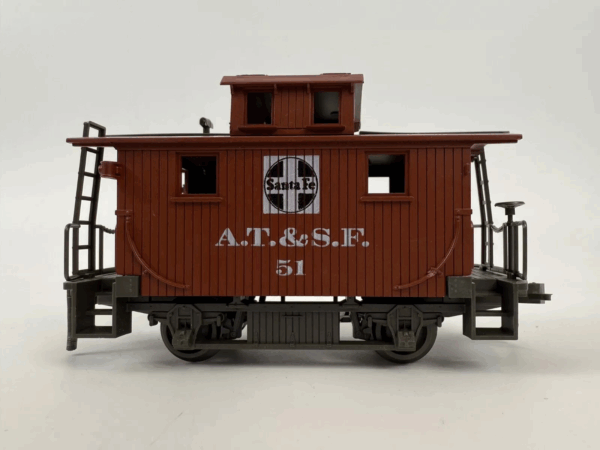 Atlas 4-Wheel Caboose No 6251 Santa Fe O Scale