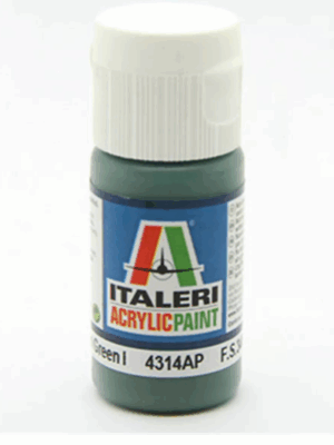 Italeri Acrylic Paint Flat Medium Green I 4314AP 20ml