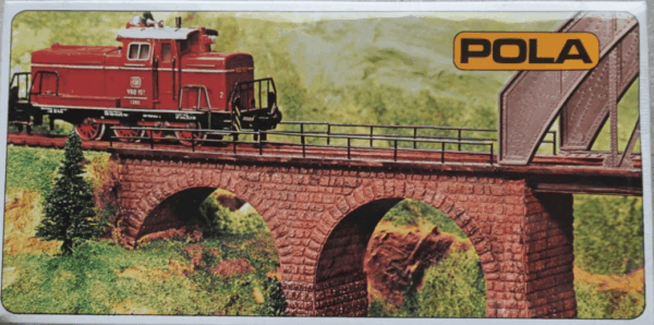 POLA Φιγούρα Μοντελισμού Straight Arched Stone Rail Bridge | HO 1:87 | 625