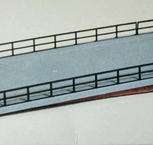 Kibri Φιγούρα Μοντελισμού Bridge Ramp Straight | HO 1:87 | 9654