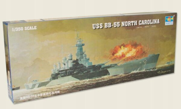 Trumpeter Φιγούρα Μοντελισμού USS BB-55 North Carolina | 1:350 | 05303