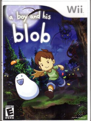A Boy and His Blob Wii USED NO MANUAL